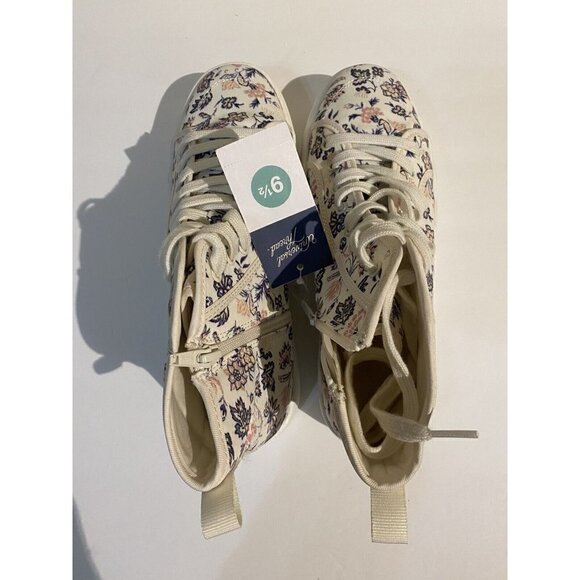 Women's Sneakers Memory Foam High Top Pink Universal Thread Floral 9.5 New - Picture 4 of 9